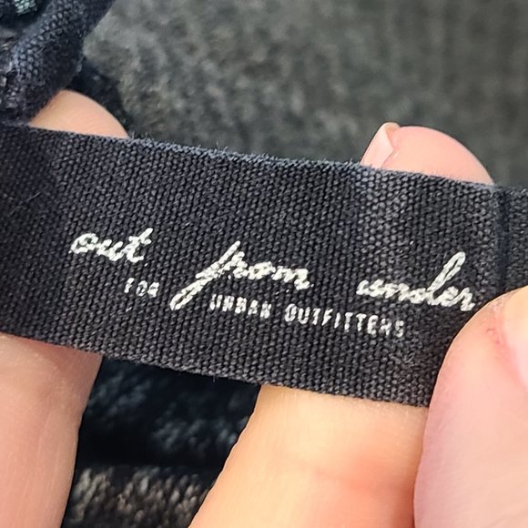 Out From Under Urban Outfitters Gray Comfy Knit Shorty Shorts Womens Extra Small - Picture 4 of 8